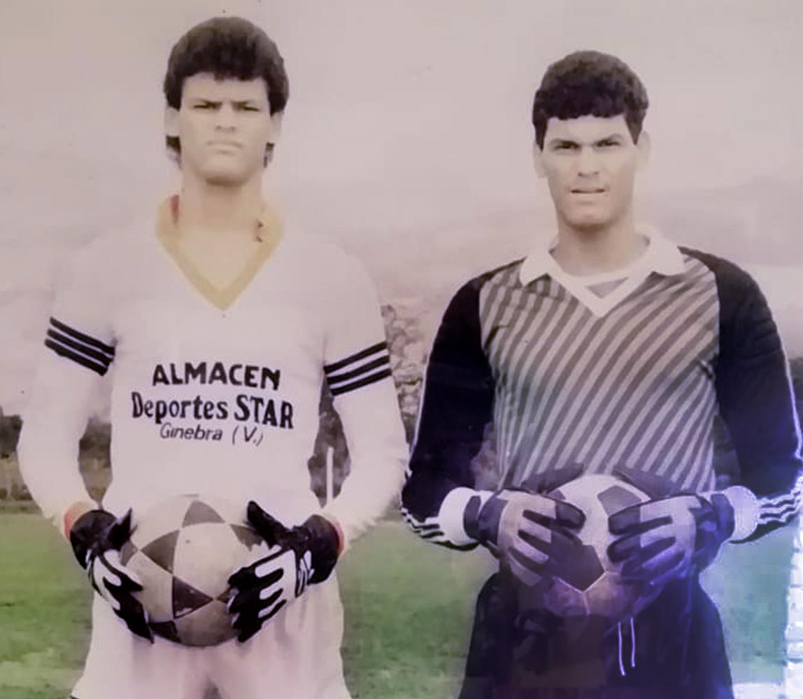 Miguel Calero y Milton Calero