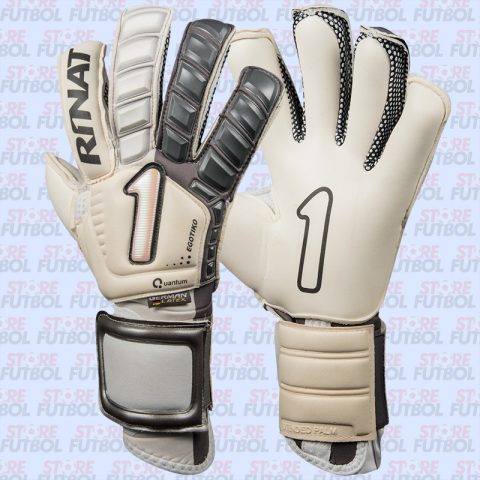 Guantes de arquero Rinat Egotiko Quantum Pro en blanco y gris