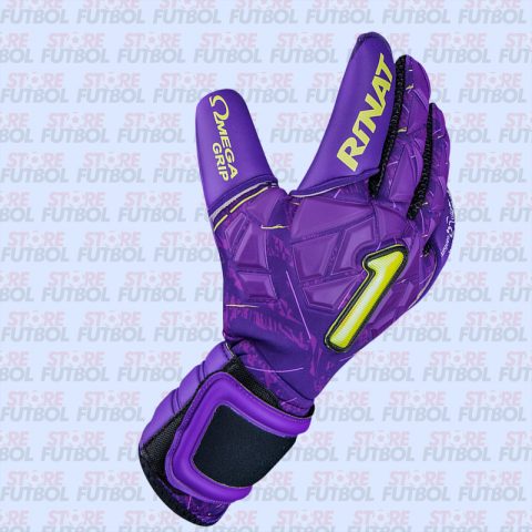Guantes Rinat Fenix Quantum Pro en color morado detalle lateral
