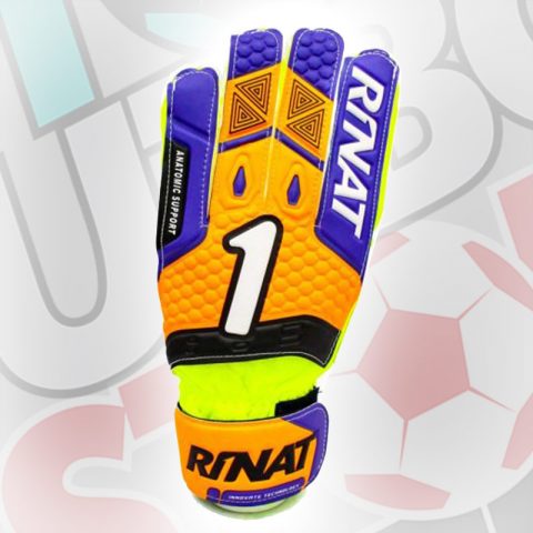 GUANTES DE ARQUERO GALAXY MORADO NARANJA