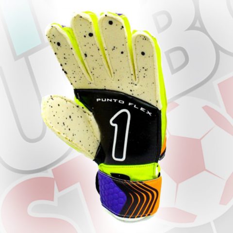GUANTES DE ARQUERO GALAXY MORADO NARANJA