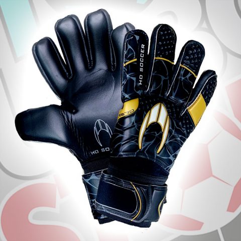 GUANTES DE ARQUERO HO SOCCER Guerrero Pro Premier Negro