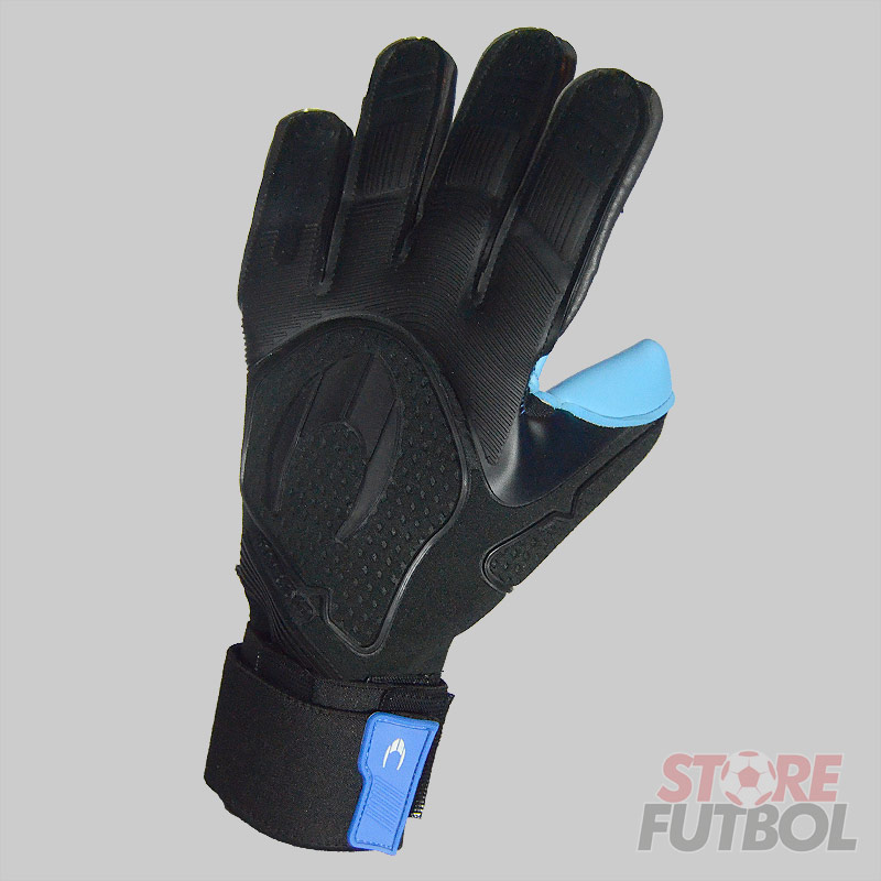 store-futbol-ho-soccer-supremo-pro-ii-negative-aqua-2 Guantes de arquero HO SOCCER Supremo Pro II Negative Aqua azul