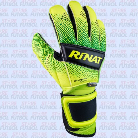 Modelo Kancerbero Quantum Pro en color verde de la marca Rinat detalle dorsal