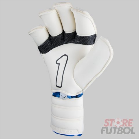 Guantes de arquero Rinat Kraken Spekter Pro blanco azul