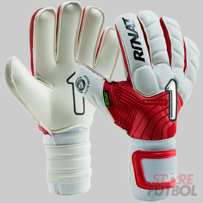 store-futbol-kraken-spekter-semi-rojo-5 Guantes de arquero Rinat Kraken Spekter Semi blanco rojo