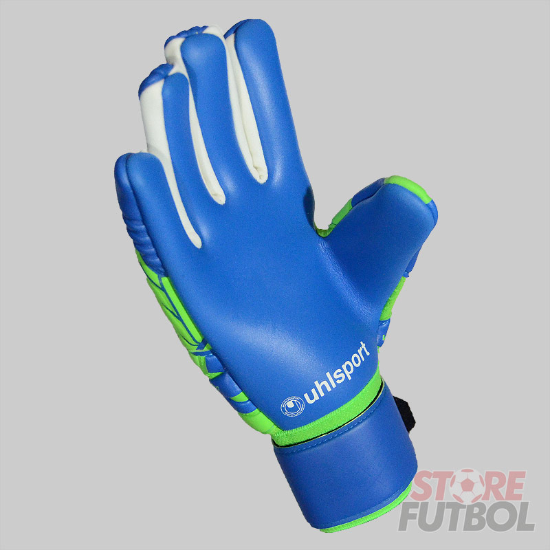 store-futbol-uhlsport-aquasoft-hn-wildbreaker-verde-2 Guantes de arquero UHLsport Aquasoft HN Wildbreaker azul y verde