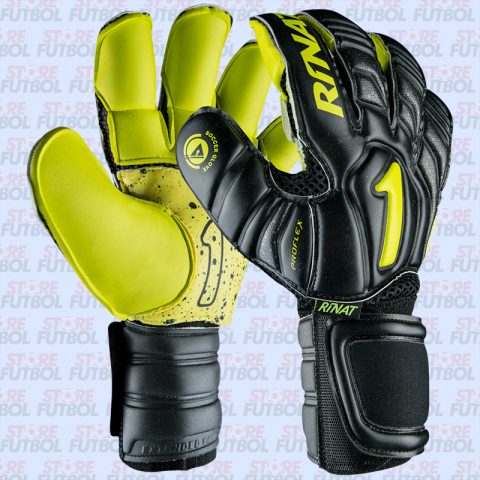Guantes de arquero Rinat Uno Alpha semi pro en color negro