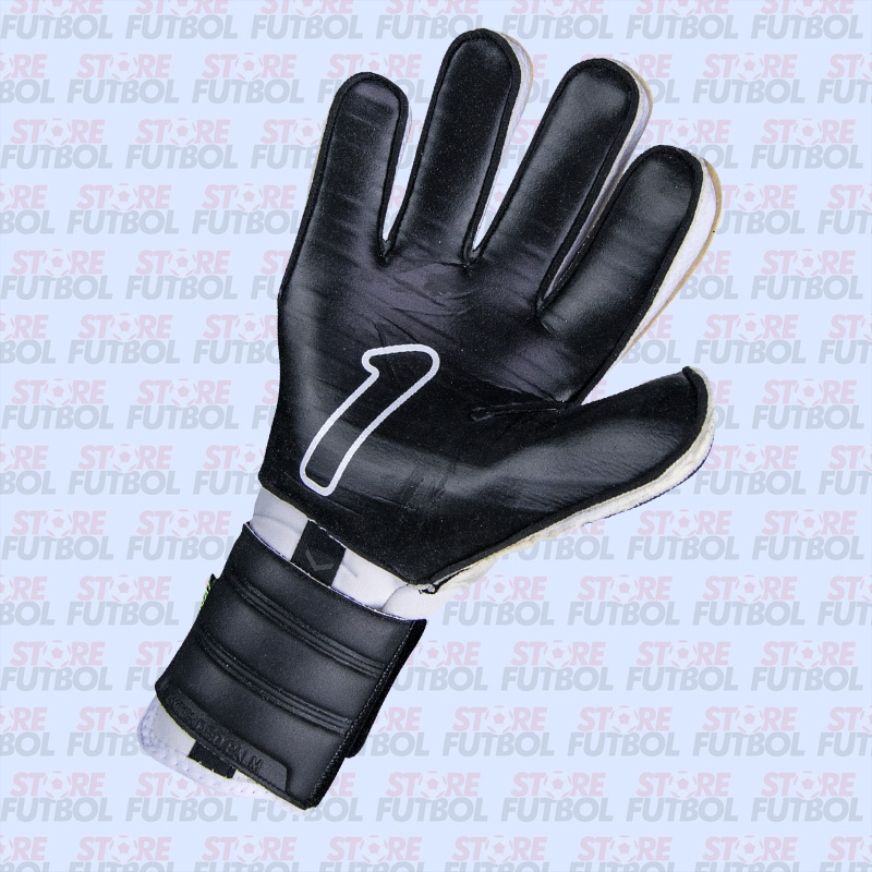 Detalle de la cara interior del guante Rinat Uno Premier NGR NEO Pro en blanco