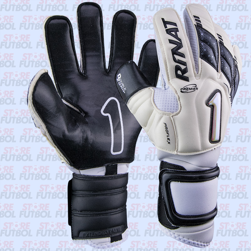 Guantes de arquero Rinat Uno Premier NGR NEO Pro en blanco
