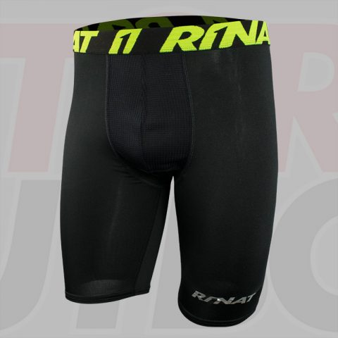 Under térmico corto de compresión en color negro de Rinat