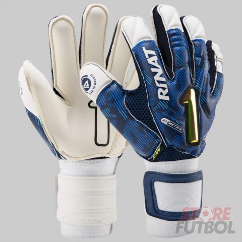 Guantes de arquero Rinat Asimetrik Hunter Semi spines antifractura azul