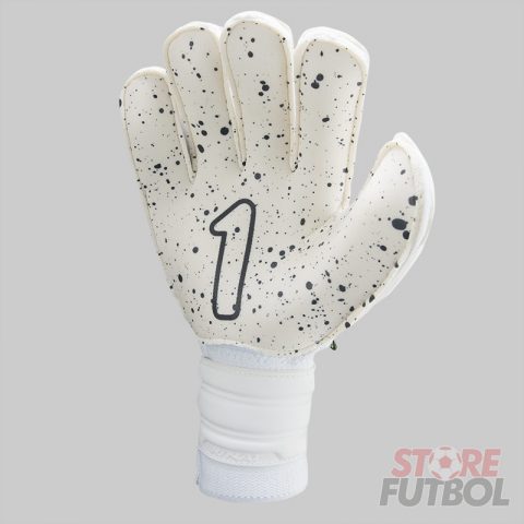 Guantes de arquero Rinat Egotiko Quantum Turf spines antifractura blanco