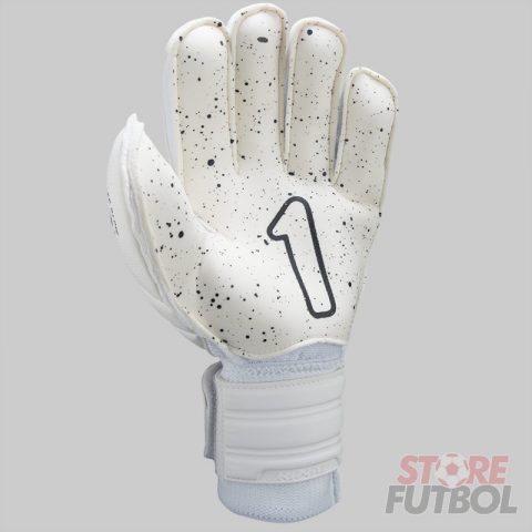 Guantes de arquero Rinat Egotiko Quantum Turf spines antifractura blanco
