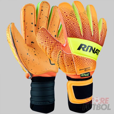 Guantes de arquero Rinat Kancerbero Quantum Turf naranja